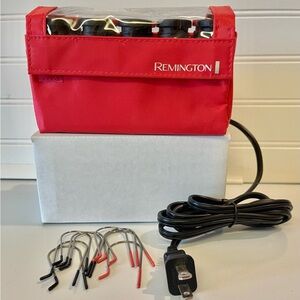 Remington EUC All That 10 Hot Rollers Hair Curlers Travelcase WORKS Tested